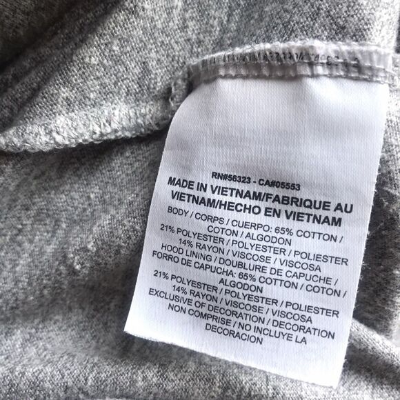 Nike Sportswear Womens Time Out Full Zip Funnel Neck Gray Hoodie SZ Medium EUC! - Picture 10 of 10